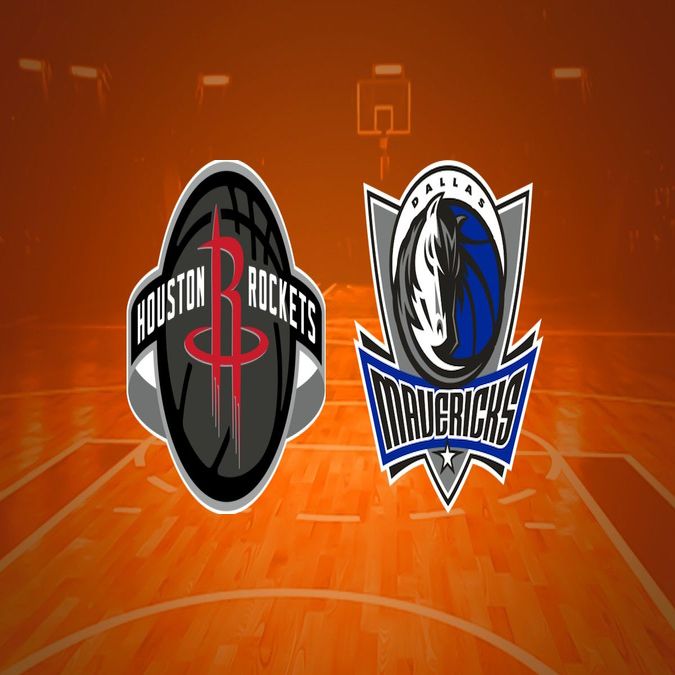 Houston Rockets and Dallas Mavericks player stats in NBA matchup