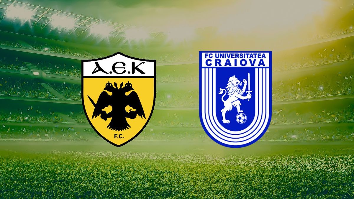 AEK Atenas vs Universitatea Craiova: estadísticas y datos en directo ...