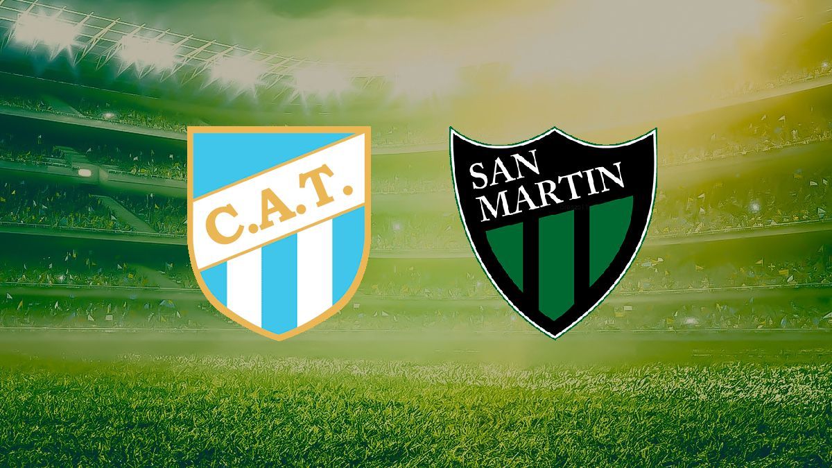 At. Tucumán 2-1 San Martín de San Juan: resultado, resumen y goles