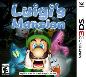 Carátula de Luigi's Mansion