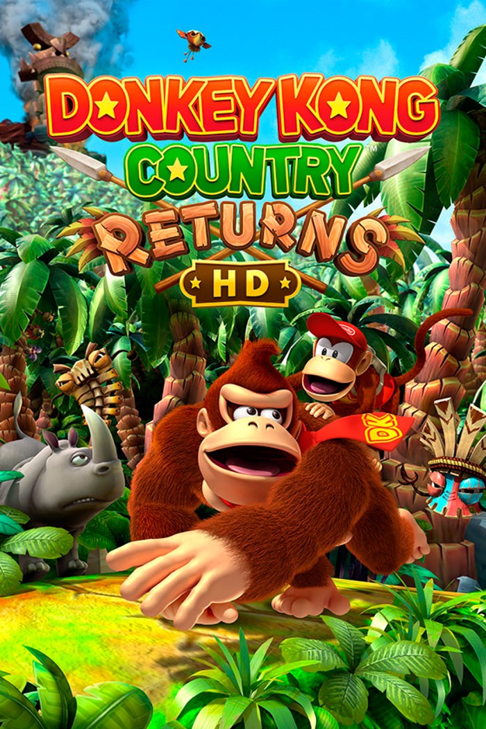 Cartula de Donkey Kong Country Returns HD