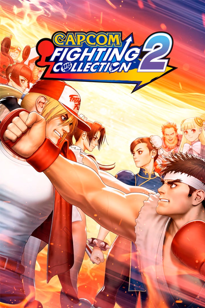 Cartula de Capcom Fighting Collection 2