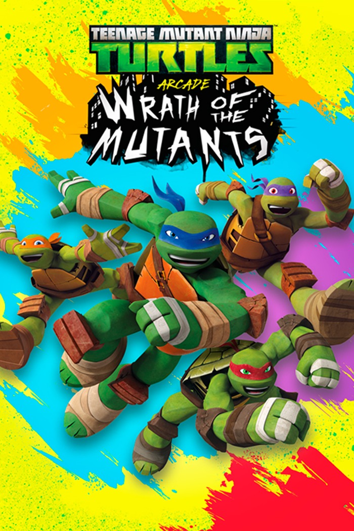 Carátula de Teenage Mutant Ninja Turtles Arcade: Wrath of the Mutants