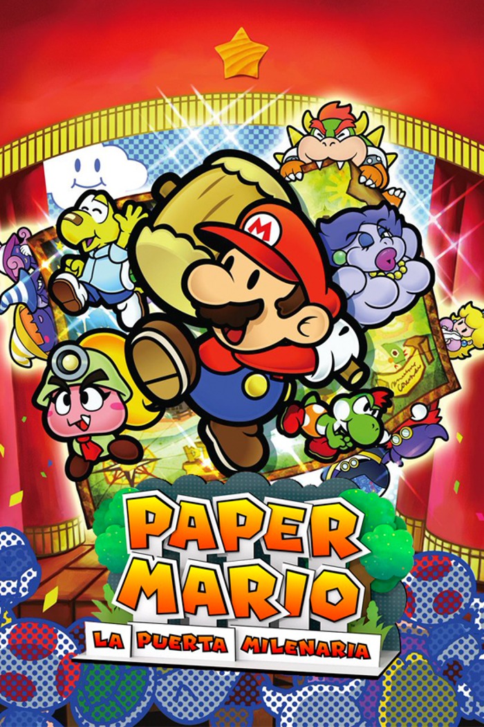 Carátula de Paper Mario: La Puerta Milenaria