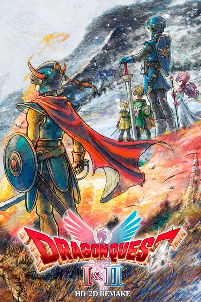 Carátula de Dragon Quest I & II HD-2D Remake