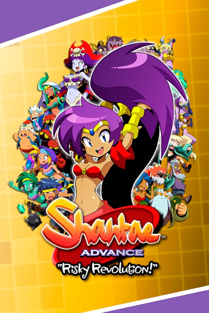 Carátula de Shantae Advance: Risky Revolution
