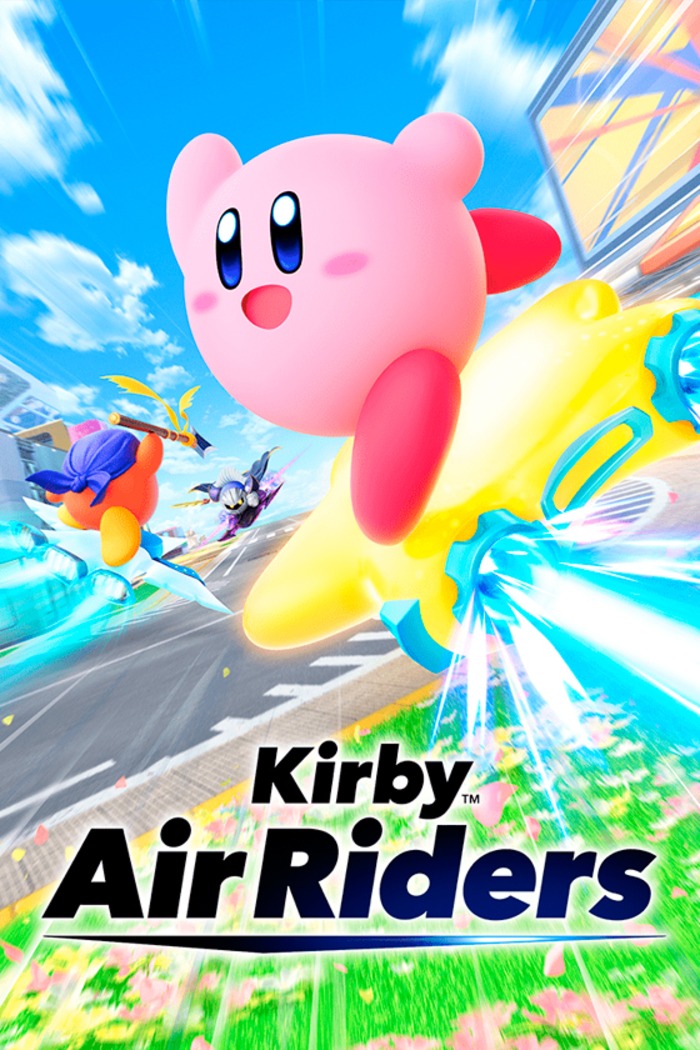 Carátula de Kirby Air Riders